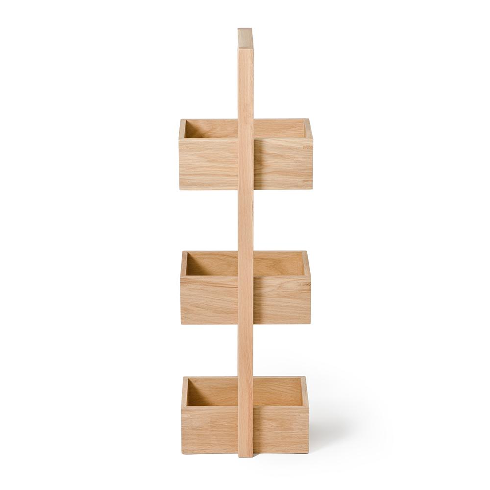 Bathroom Caddy Mezza - Natural Oak - Bamboo Bathrooms