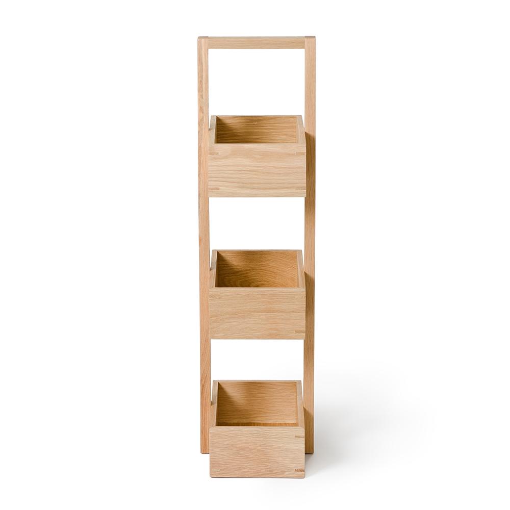 Bathroom Caddy Mezza - Natural Oak - Bamboo Bathrooms