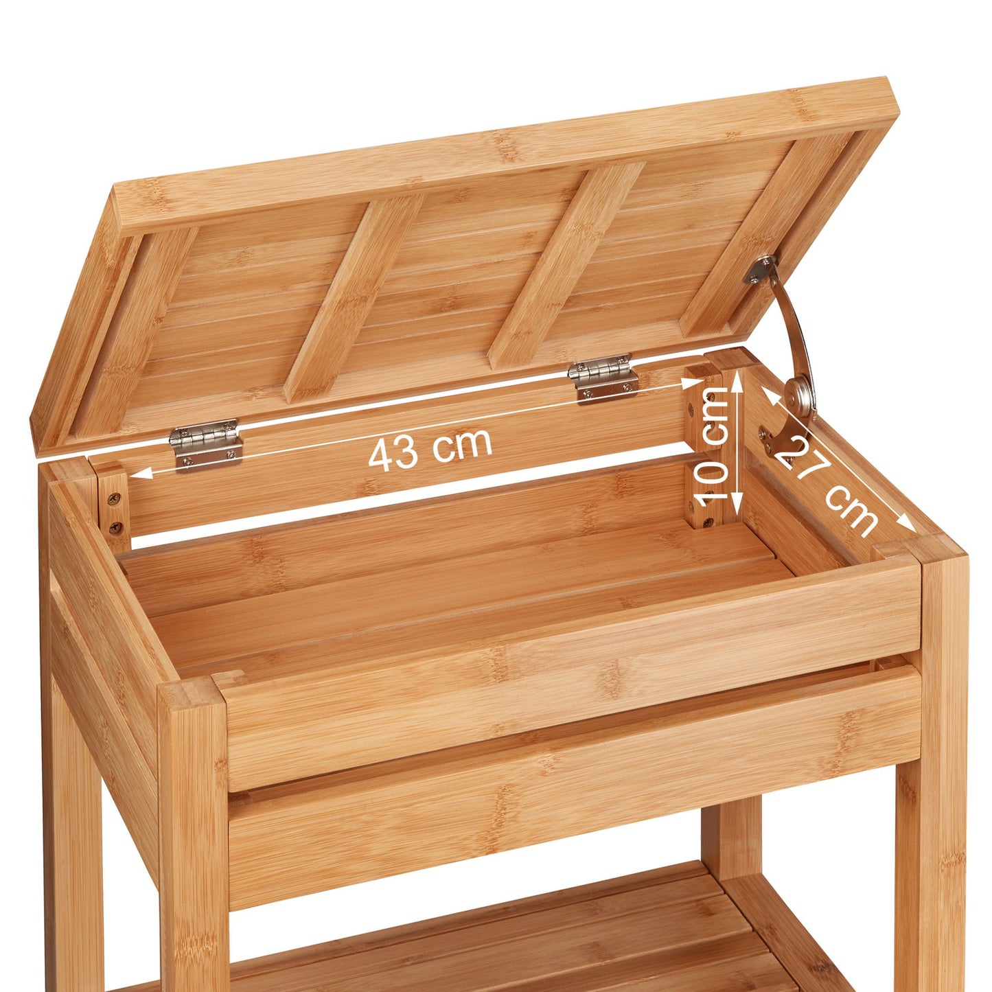 RelaxDays Bamboo Bathroom Shelf - Bamboo Bathrooms