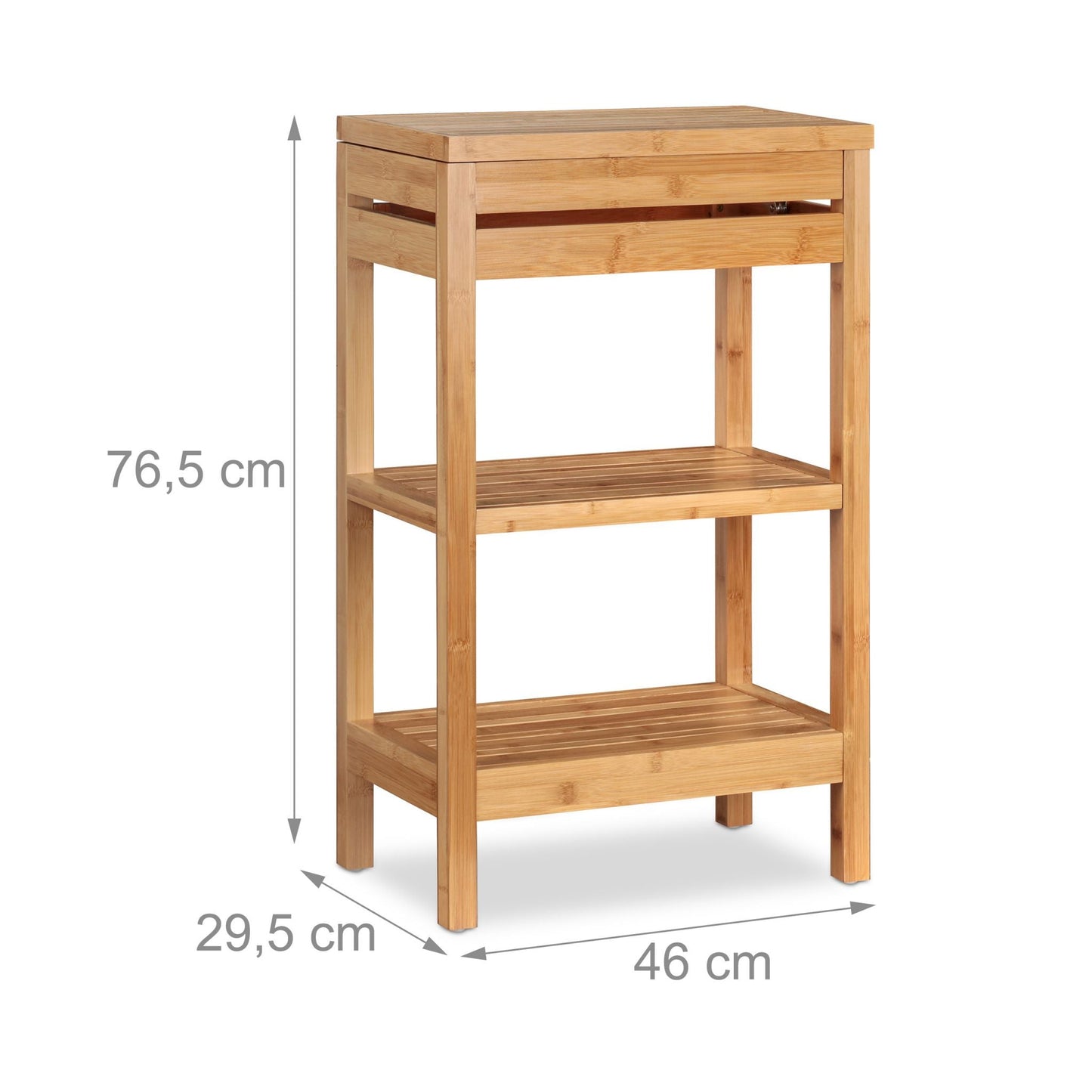 RelaxDays Bamboo Bathroom Shelf - Bamboo Bathrooms