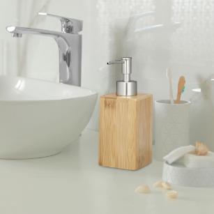 Shop Bamboo Soap Dispensers and Bamboo Bathroom Accessories at Bamboo Bathrooms