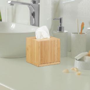 Shop Bamboo Tissue Boxes and Bamboo Bathroom Accessories at Bamboo Bathrooms