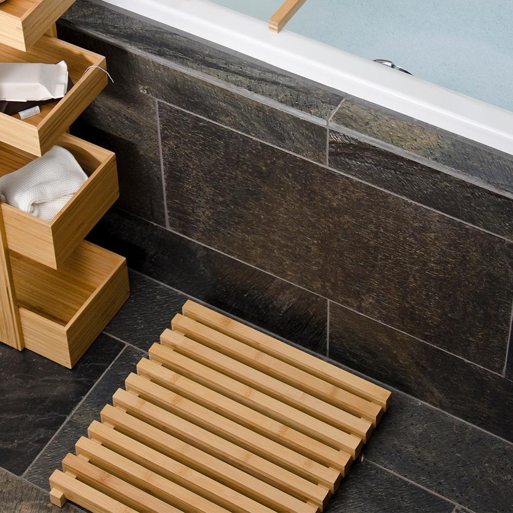 Bamboo Duckboard Apartment Bathroom / Shower Mat - Bamboo Bathrooms