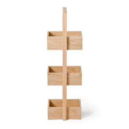 Bathroom Caddy Mezza - Natural Oak - Bamboo Bathrooms