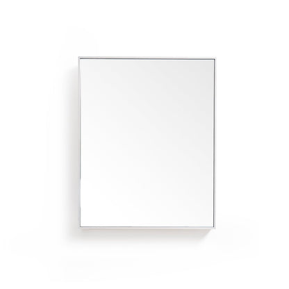 Bathroom Mirror Cabinet 550 - Oyster White - Bamboo Bathrooms