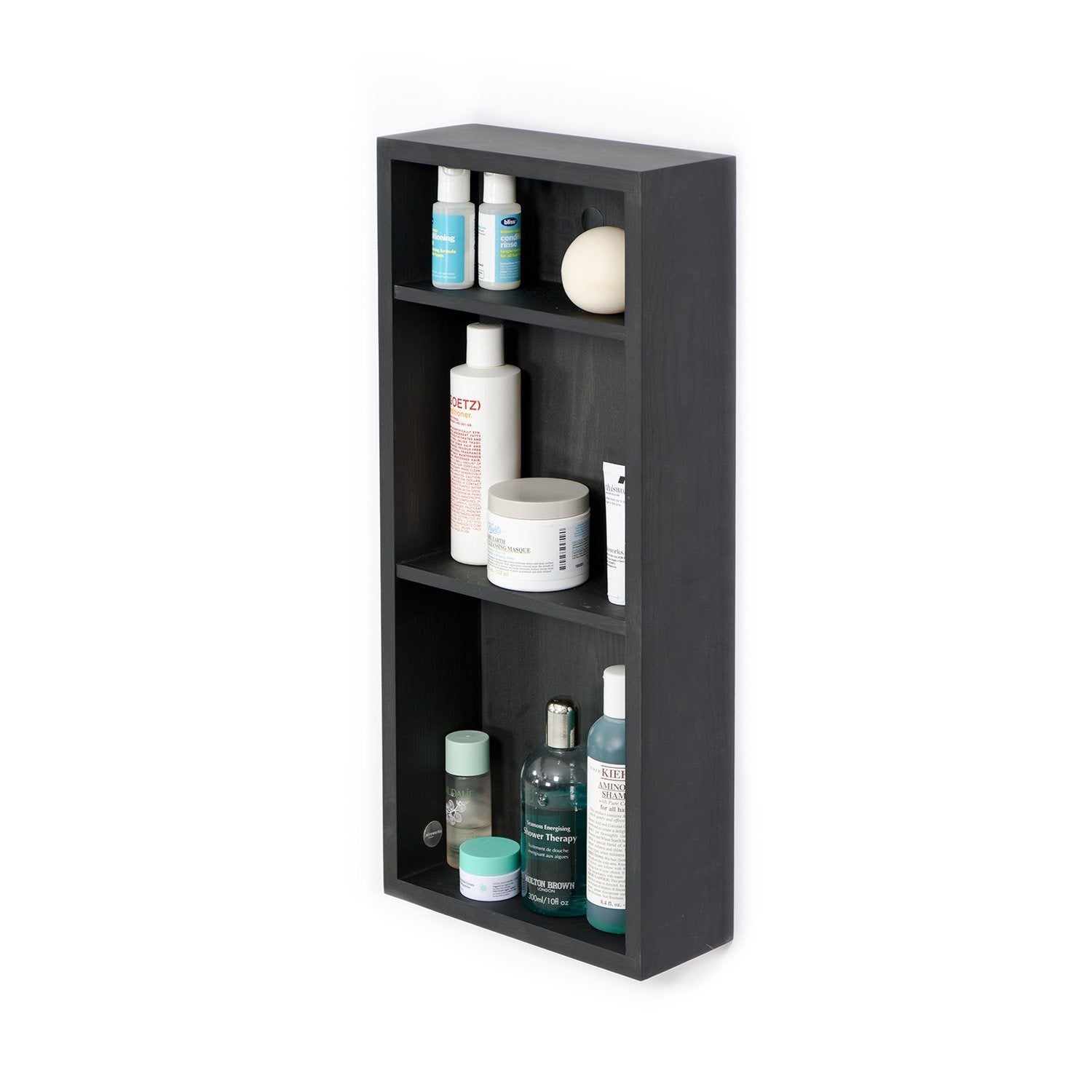 Box Shelf 550 - Dark Oak - Bamboo Bathrooms