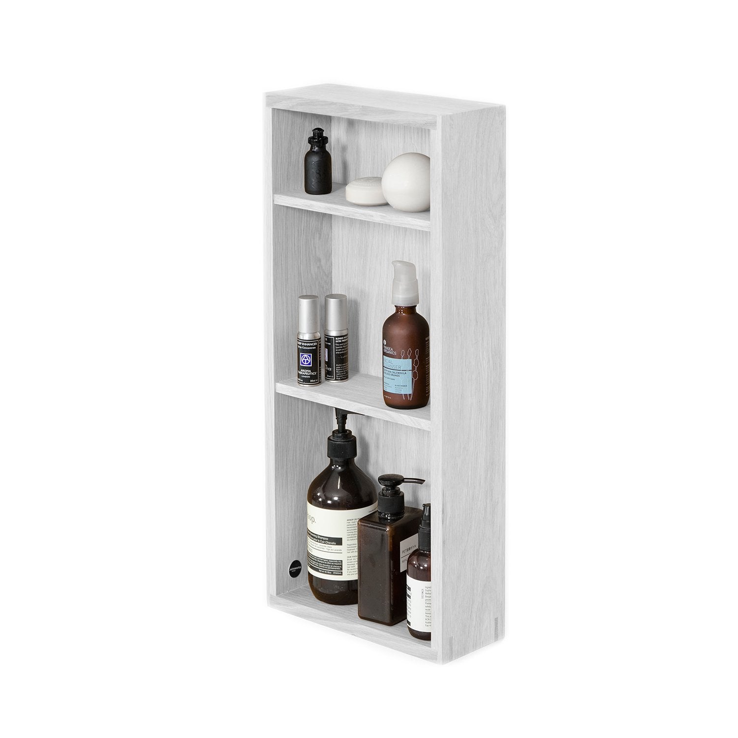 Box Shelf 550 - Oyster White - Bamboo Bathrooms