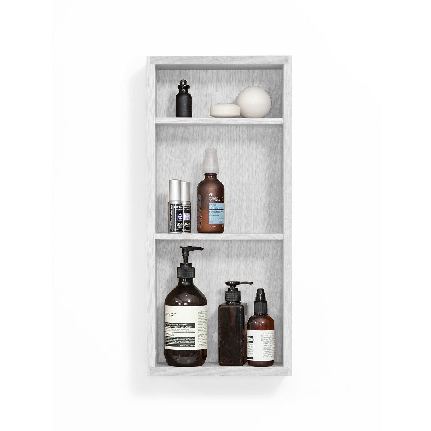 Box Shelf 550 - Oyster White - Bamboo Bathrooms