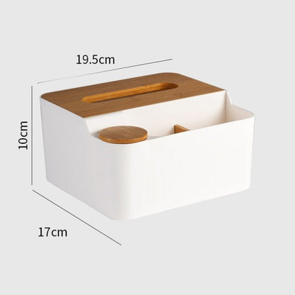 Cera Bamboo Tissue Box - Bamboo Bathrooms