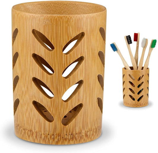 Cera Bamboo Toothbrush Holder - Bamboo Bathrooms