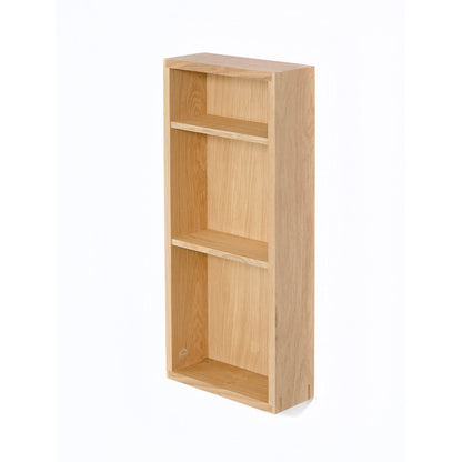 Cera Slimline Box Shelf 550 - Natural Oak - Bamboo Bathrooms