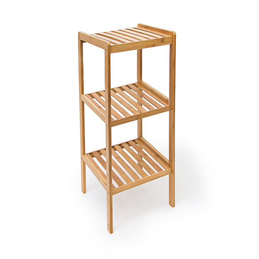 RelaxDays 3 - tier bamboo storage rack - Bamboo Bathrooms