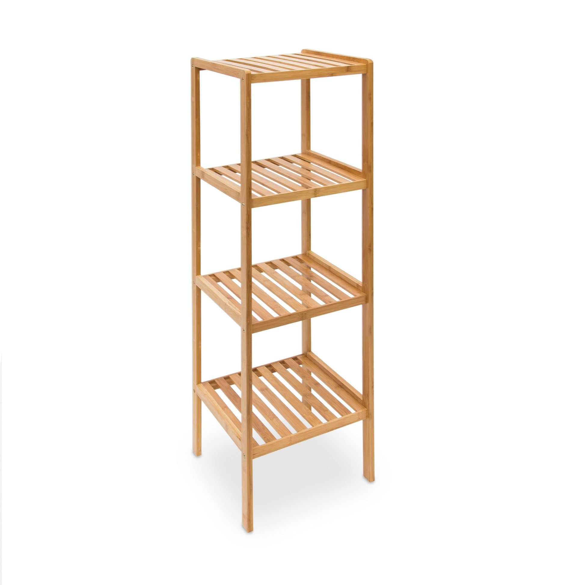 RelaxDays 4 - tier bamboo shelving unit - Bamboo Bathrooms