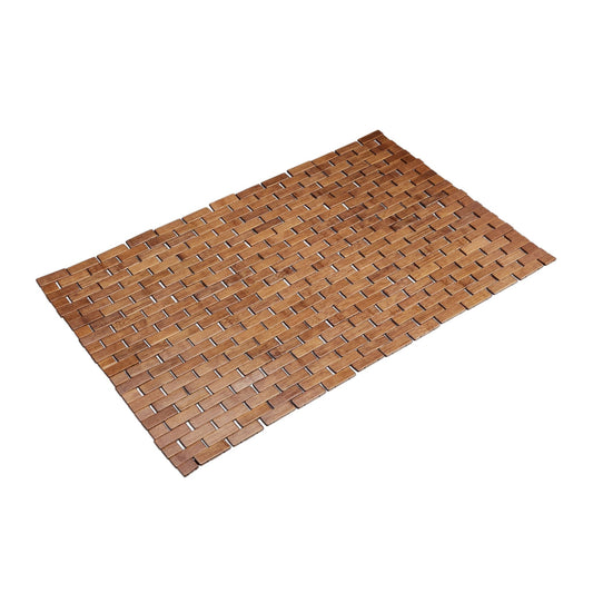 RelaxDays Bamboo Bath Mat 50 x 80 cm - Bamboo Bathrooms