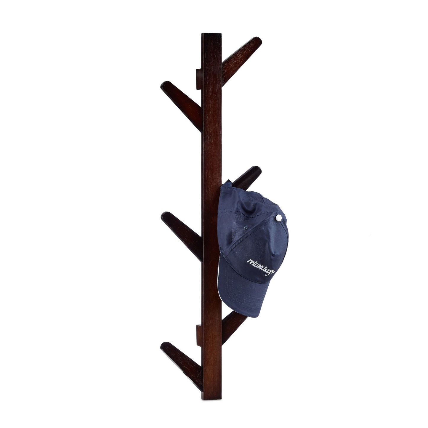 RelaxDays Bamboo Coat Rack with 6 Hooks - Bamboo Bathrooms