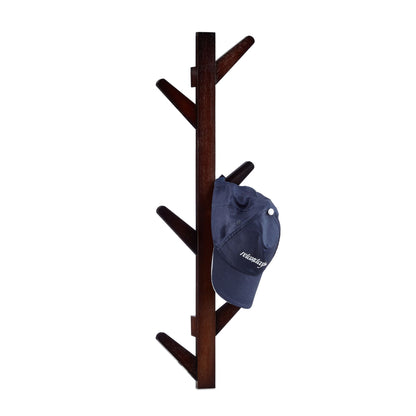 RelaxDays Bamboo Coat Rack with 6 Hooks - Bamboo Bathrooms