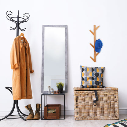 RelaxDays Bamboo Coat Rack with 6 Hooks - Bamboo Bathrooms