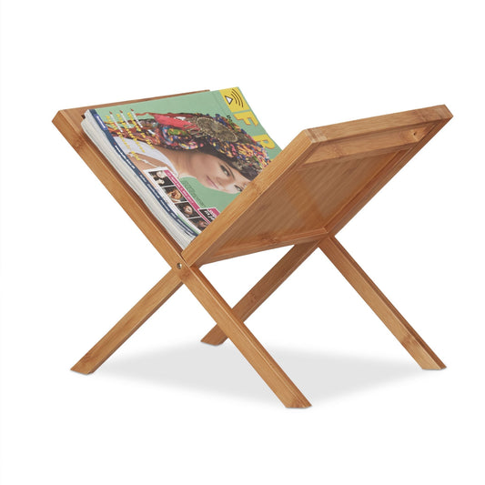 RelaxDays Bamboo Magazine Rack - Bamboo Bathrooms