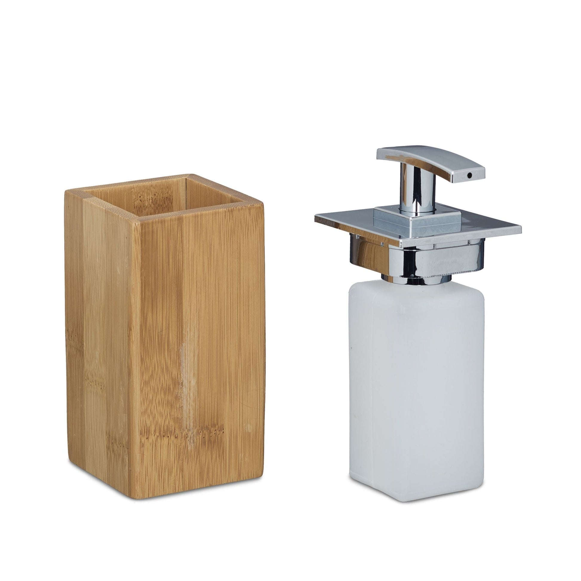 RelaxDays Bamboo Soap Dispenser - Bamboo Bathrooms