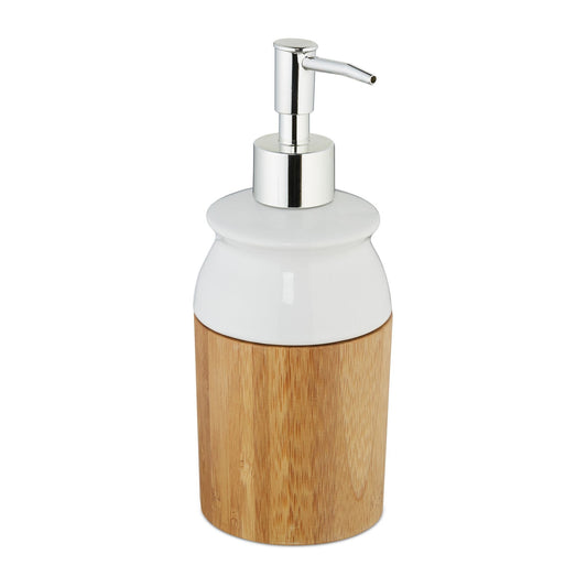 RelaxDays Bamboo Soap Dispenser - Bamboo Bathrooms