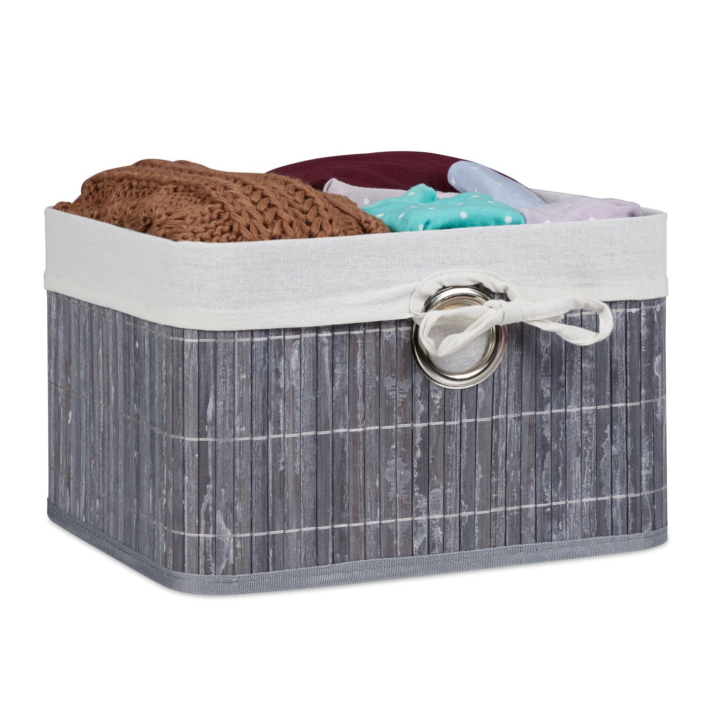 RelaxDays Bamboo Storage Basket - Bamboo Bathrooms