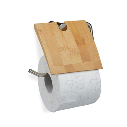 RelaxDays Bamboo Toilet Paper Holder - Bamboo Bathrooms