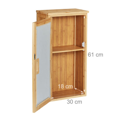 RelaxDays Bamboo Wall - Cupboard - Bamboo Bathrooms