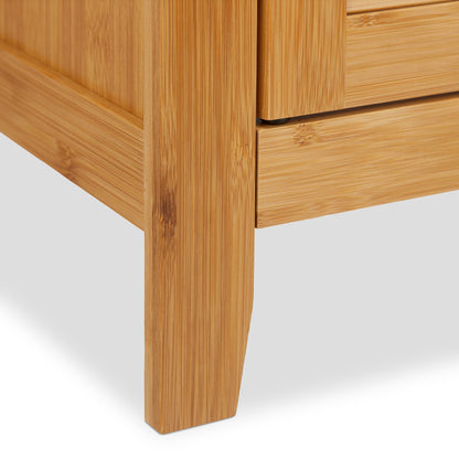 RelaxDays Basin Floor Cabinet LAMELL Bamboo - Bamboo Bathrooms