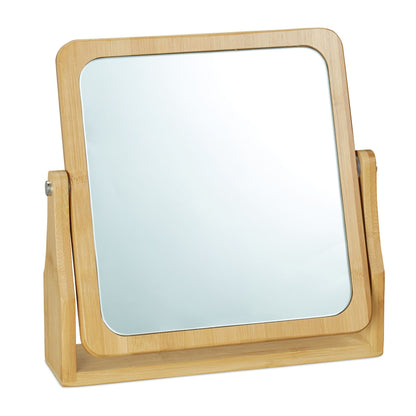 RelaxDays Cosmetic Mirror Bamboo - Bamboo Bathrooms