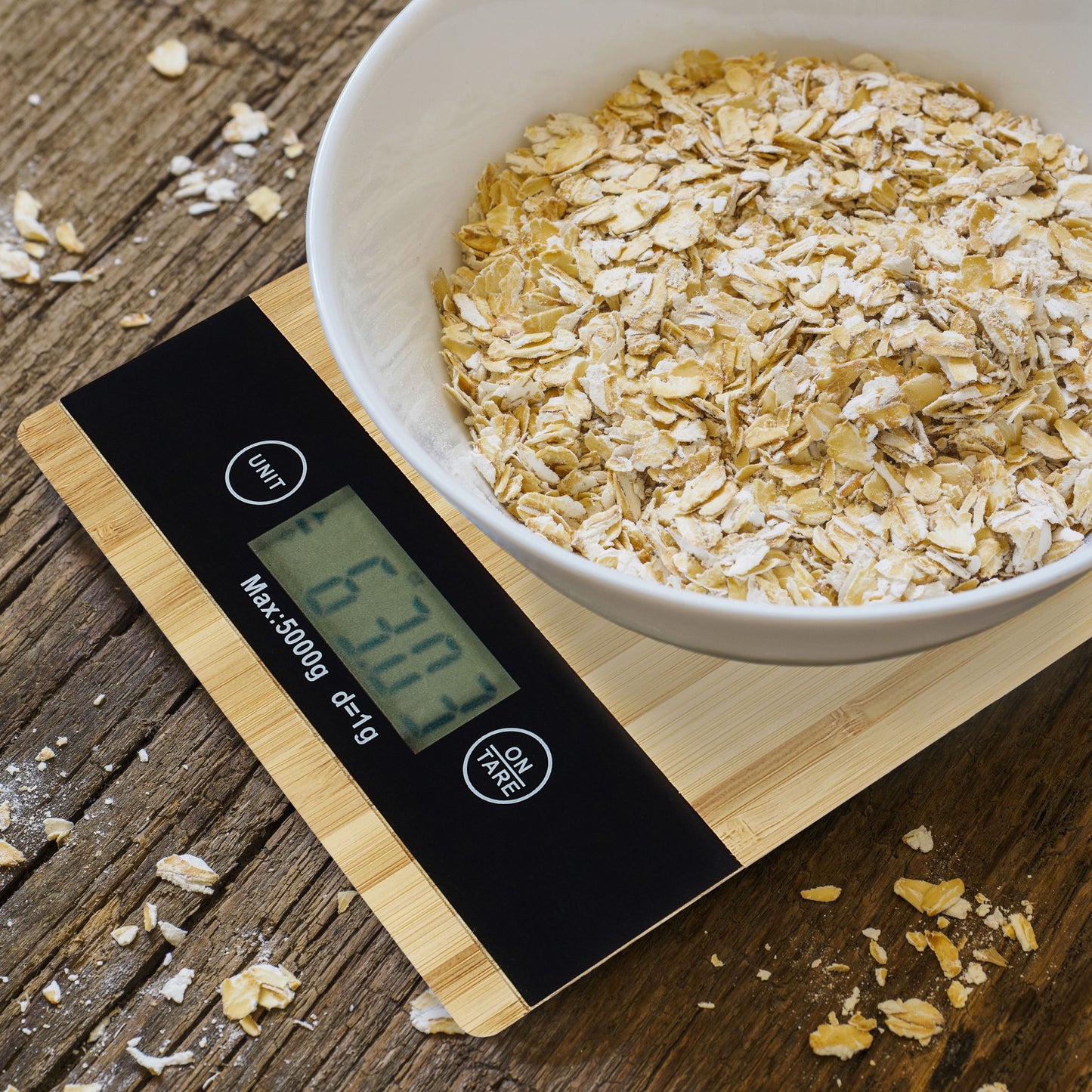 RelaxDays Digital Bamboo Kitchen Scale - Bamboo Bathrooms