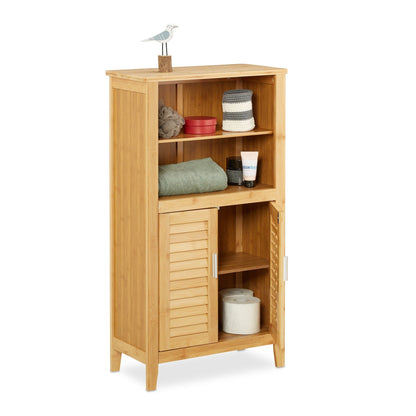 RelaxDays LAMELL bamboo bathroom storage - Bamboo Bathrooms