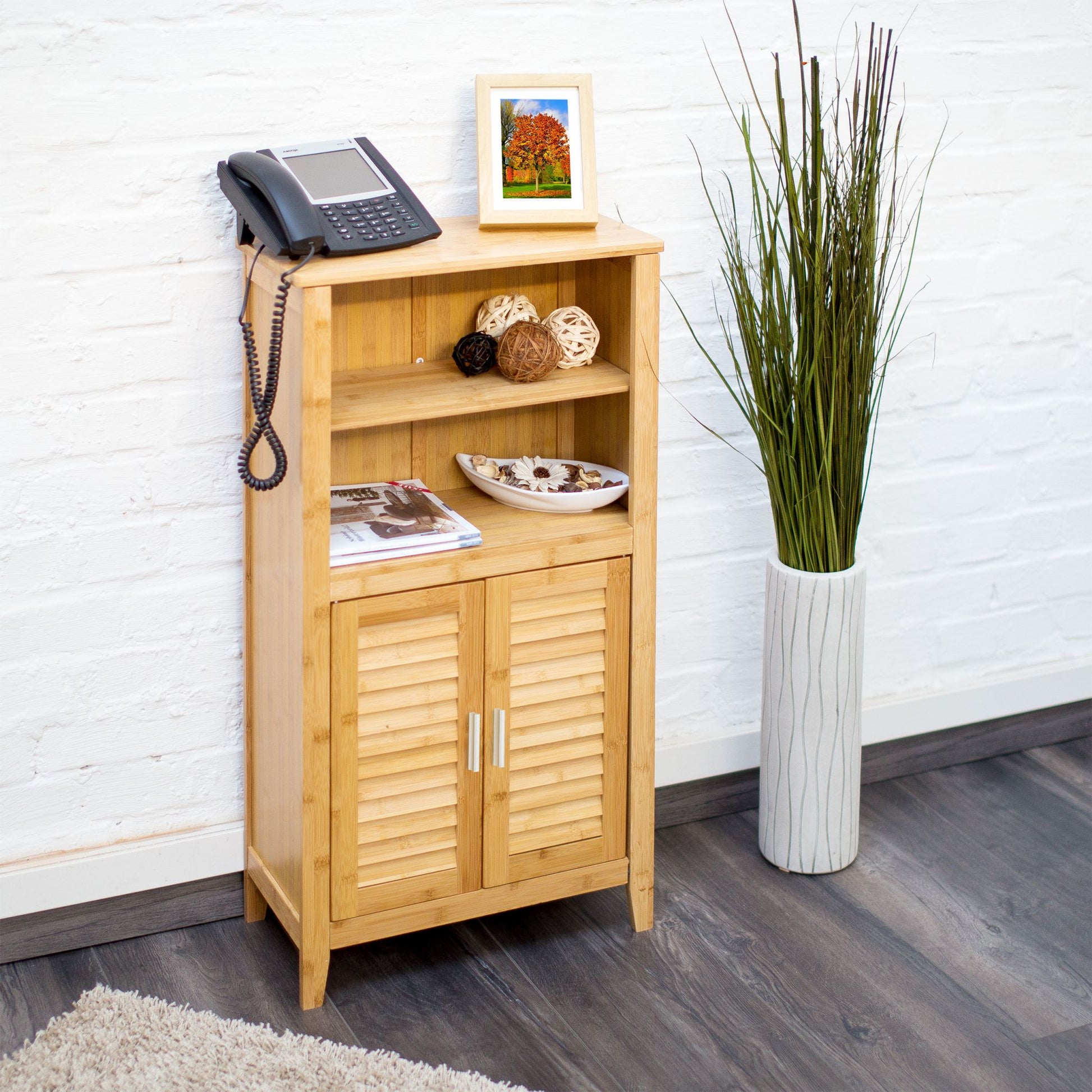 RelaxDays LAMELL bamboo bathroom storage - Bamboo Bathrooms