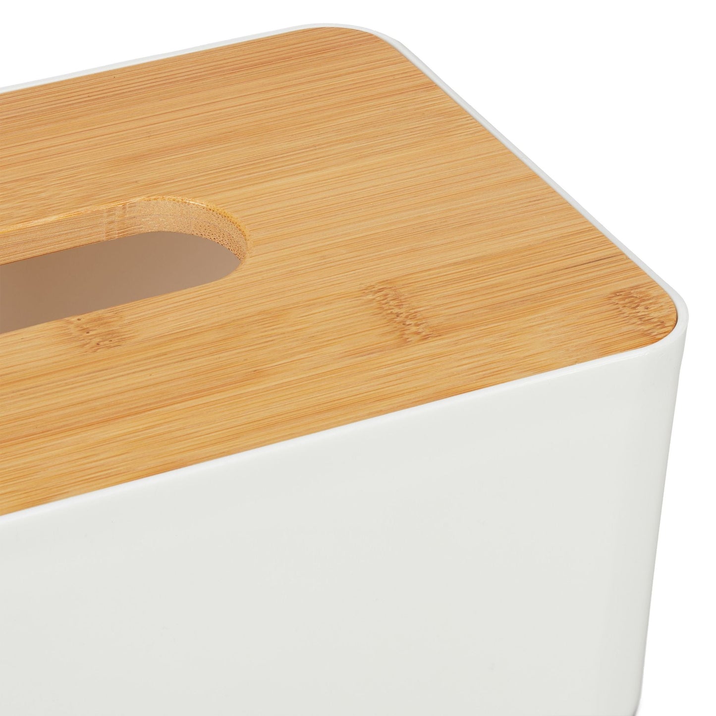 RelaxDays Tissue Box with Bamboo Top XL - Bamboo Bathrooms