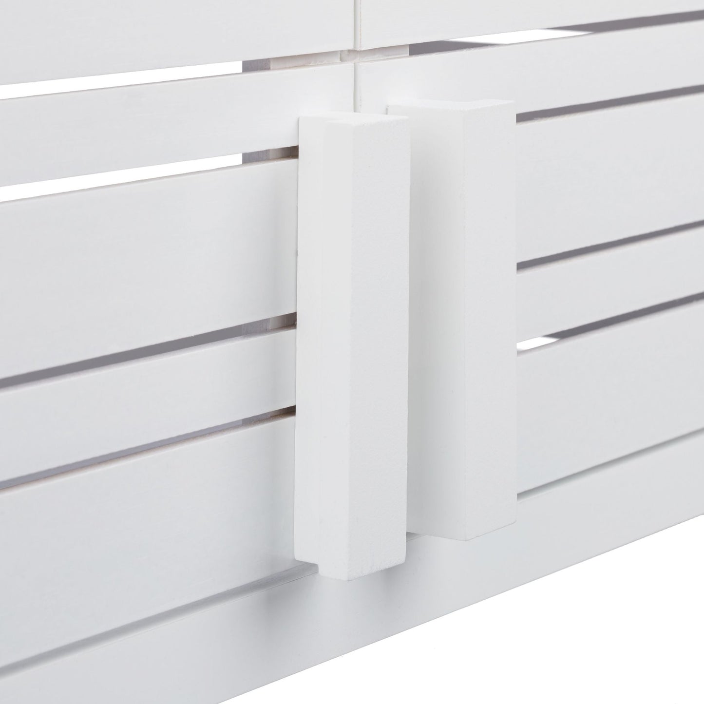 RelaxDays White Bamboo Wall Shelf - Bamboo Bathrooms