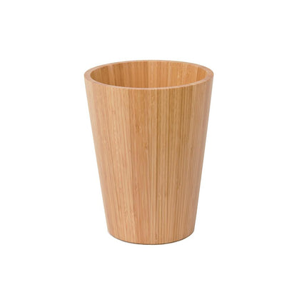 Round Bamboo Bin - Bamboo Bathrooms