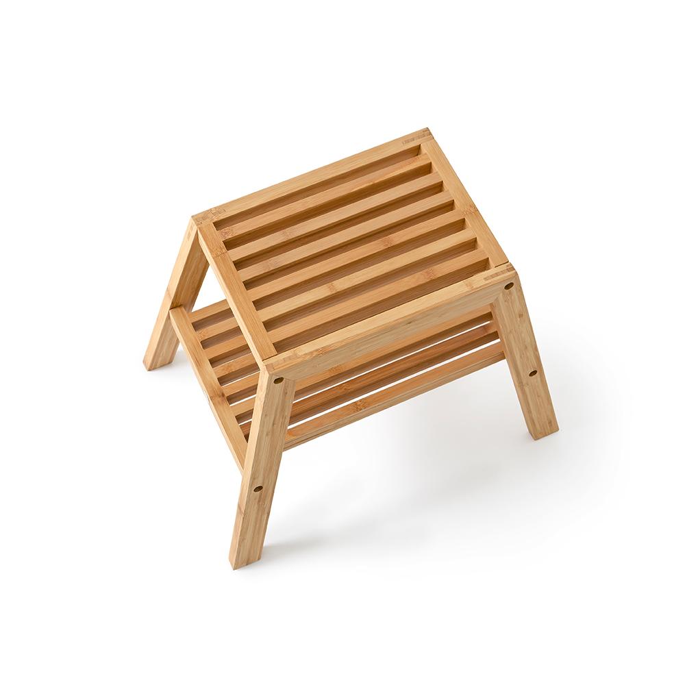 Bamboo Slatted Stool Bamboo Bathrooms