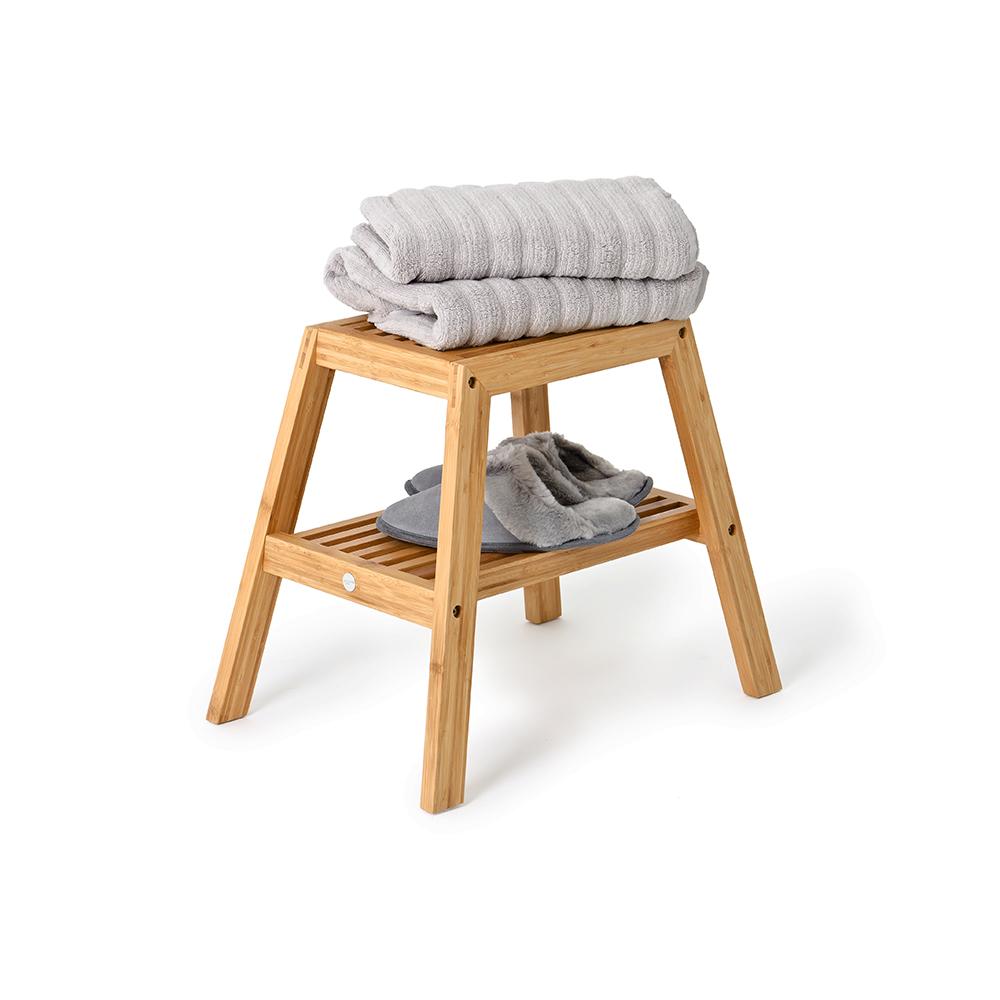 Bamboo Slatted Stool Bamboo Bathrooms