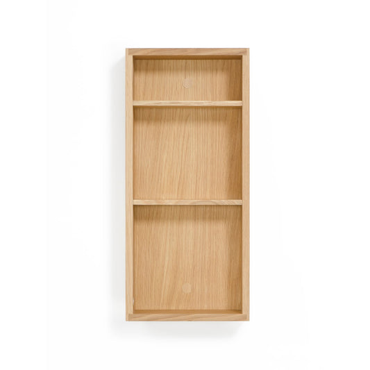 Slimline Box Shelf 550 - Natural Oak Bamboo Bathrooms