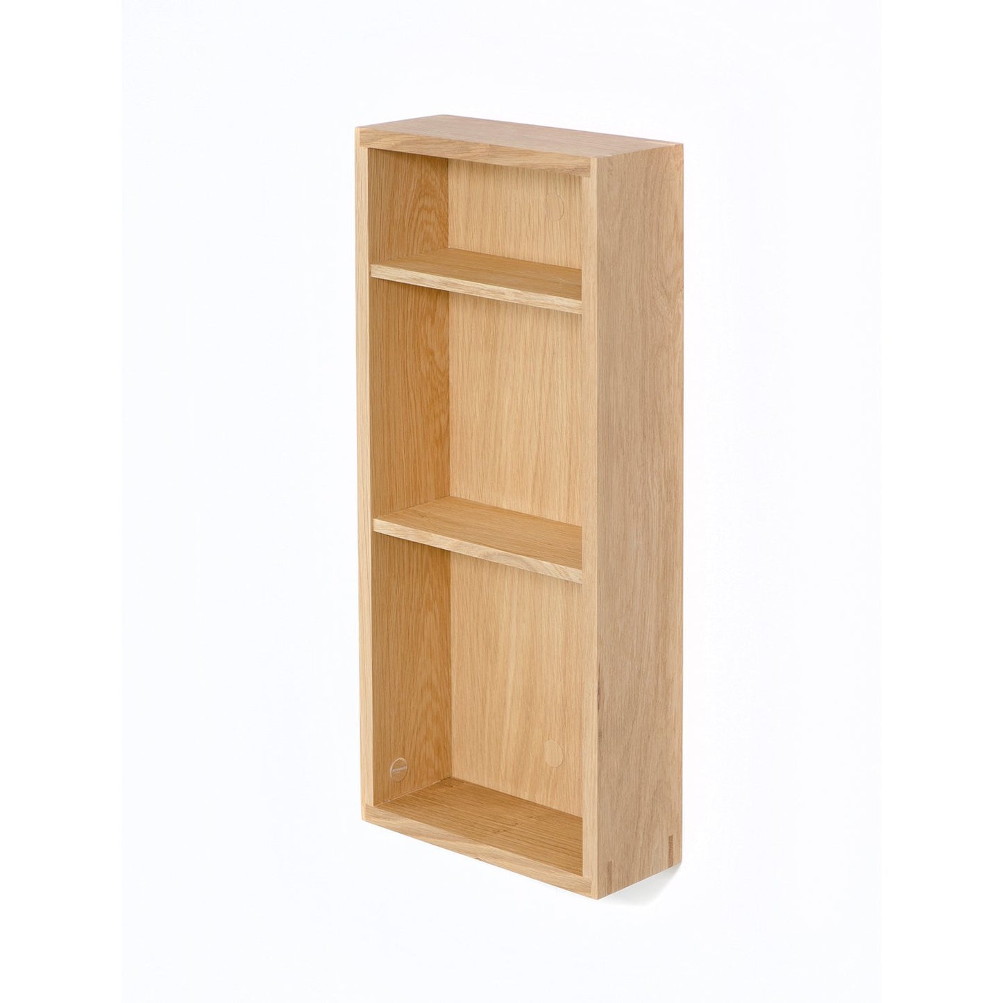 Slimline Box Shelf 550 - Natural Oak Bamboo Bathrooms