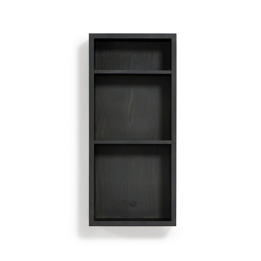 Slimline Box Shelf 550 - Dark Oak Bamboo Bathrooms