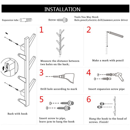 Bamboo Hanging Rack Wall Mounted Bamboo Bathrooms